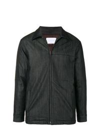 Мужская черная куртка-рубашка от The Silted Company
