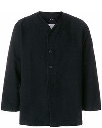 Мужская черная куртка-рубашка от VISVIM