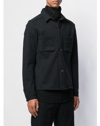Мужская черная куртка-рубашка от Individual Sentiments