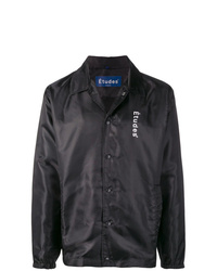 Мужская черная куртка-рубашка от Études