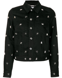 Женская черная куртка с шипами от Givenchy