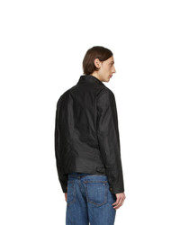 Черная куртка харрингтон от Belstaff
