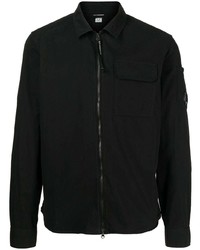 Черная куртка харрингтон от C.P. Company