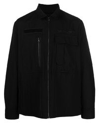 Черная куртка харрингтон от Diesel