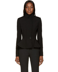 Женская черная куртка от Alexander McQueen