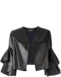 Женская черная куртка от Alexander McQueen