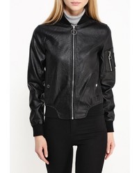 Женская черная куртка от B.Style