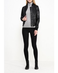 Женская черная куртка от B.Style