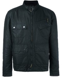 Мужская черная куртка от Barbour