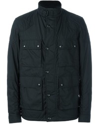 Мужская черная куртка от Belstaff
