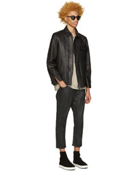 Мужская черная куртка от Blackmeans