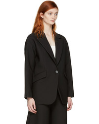 Женская черная куртка от MM6 MAISON MARGIELA