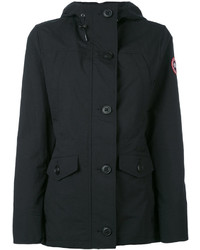 Женская черная куртка от Canada Goose