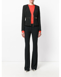 Женская черная куртка от Versace