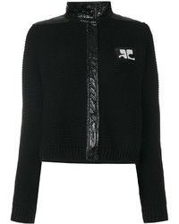 Женская черная куртка от Courreges