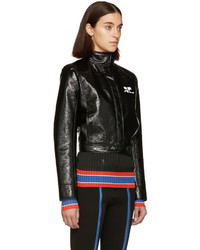 Женская черная куртка от Courreges