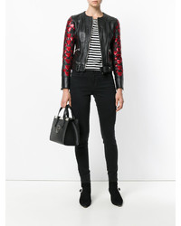 Женская черная куртка от Philipp Plein