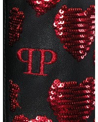 Женская черная куртка от Philipp Plein