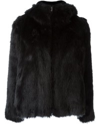 Женская черная куртка от Dondup