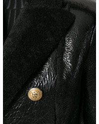 Женская черная куртка от Balmain