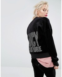 Женская черная куртка от Juicy Couture
