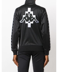 Женская черная куртка от Marcelo Burlon County of Milan