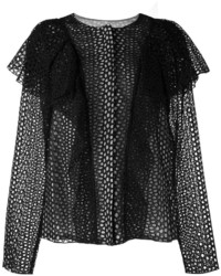 Женская черная куртка от Lanvin