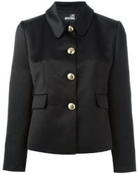 Женская черная куртка от Love Moschino