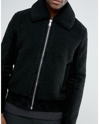 Мужская черная куртка от Weekday