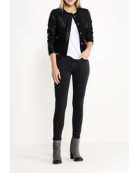 Женская черная куртка от Morgan