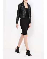 Женская черная куртка от Morgan