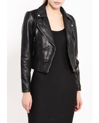 Женская черная куртка от Morgan
