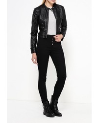 Женская черная куртка от Motivi