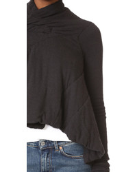 Женская черная куртка от Rick Owens Lilies