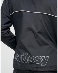 Мужская черная куртка от Stussy