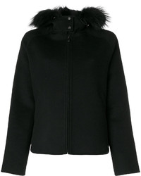 Женская черная куртка от P.A.R.O.S.H.