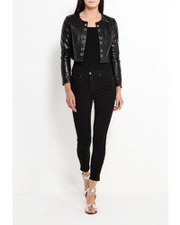 Женская черная куртка от Paccio