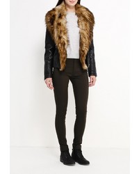 Женская черная куртка от QED London