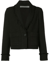 Женская черная куртка от Raquel Allegra