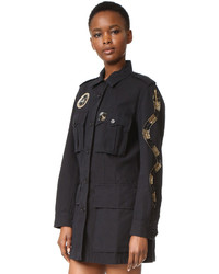 Женская черная куртка от Figue