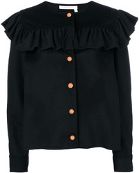 Женская черная куртка от See by Chloe