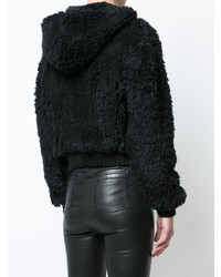 Женская черная куртка от Amiri