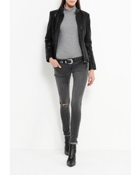 Женская черная куртка от Sisley