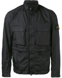 Мужская черная куртка от Stone Island