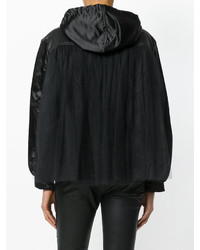 Женская черная куртка от Moschino