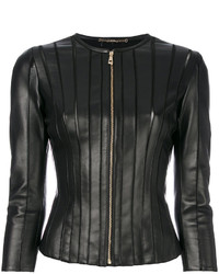 Женская черная куртка от Versace