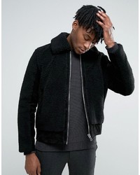 Мужская черная куртка от Weekday