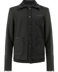Мужская черная куртка от Yang Li