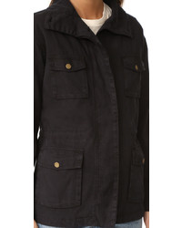 Женская черная куртка от Young Fabulous & Broke