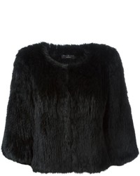 Женская черная куртка от Yves Salomon